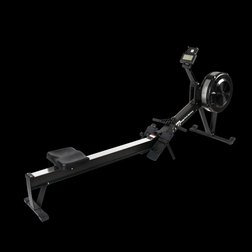 10-Level Air Rowing Machine W/ Lcd & Phone Holder Rowing Machines