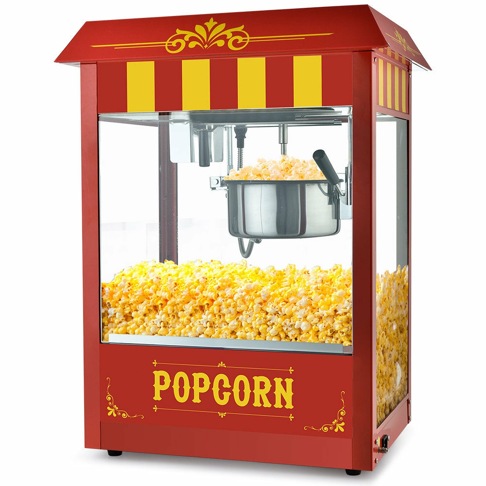 1440W Commercial Electric Popcorn Maker With Non-Stick Kettle Fitness Accessories