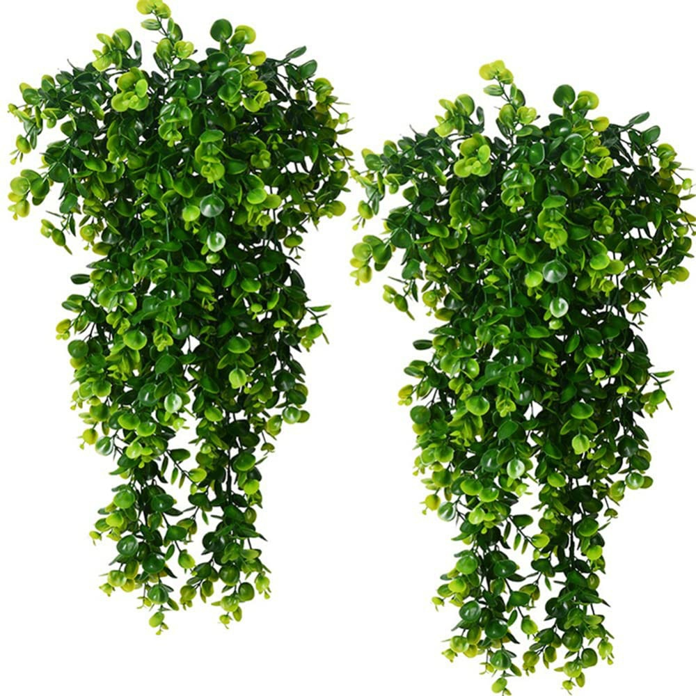 2 Pack 75Cm Artificial Eucalyptus Plants Artificial Plants