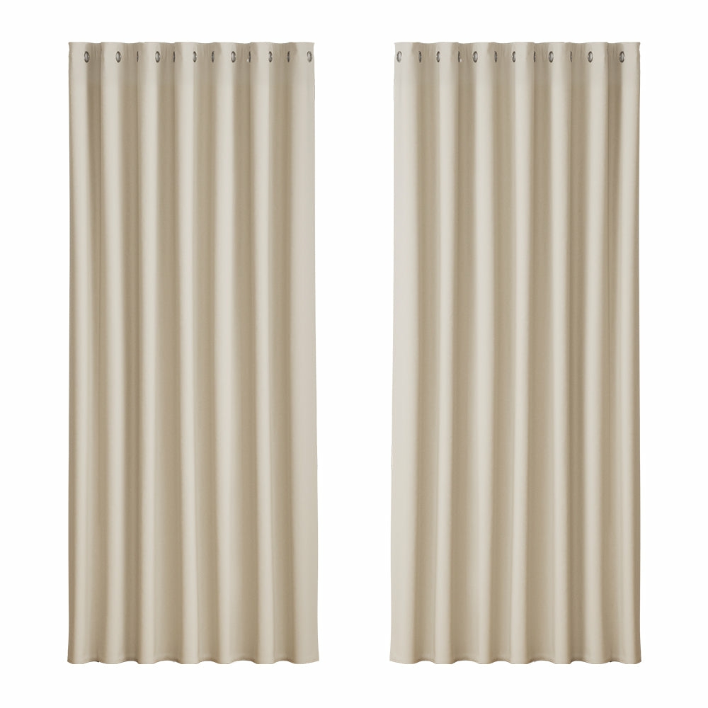 240X230Cm Thermal Blockout Curtains Set Curtains