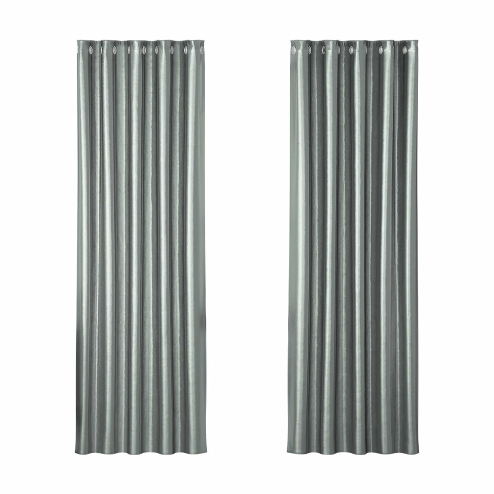 2X Noise-Reducing Thermal Blockout Curtains 180X213Cm Curtains