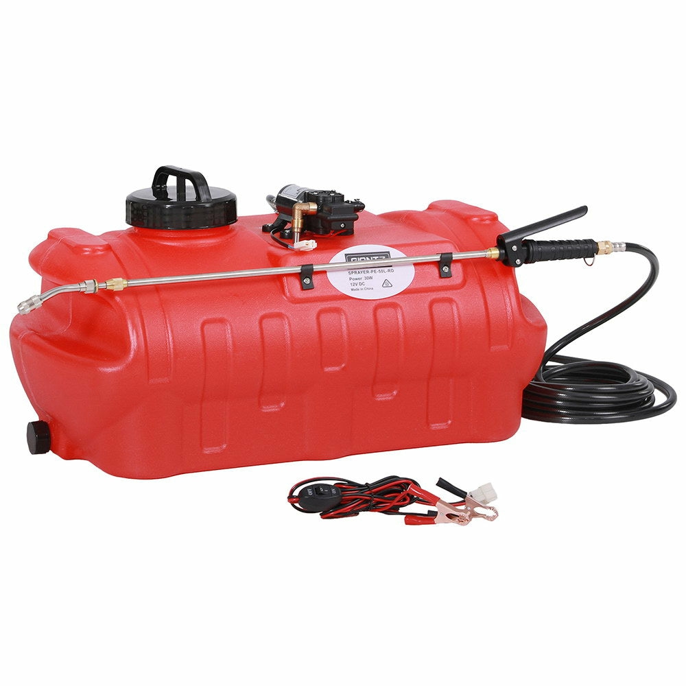 50L Weed Sprayer 50Psi Pump Atv Mounted Garden & Accessories