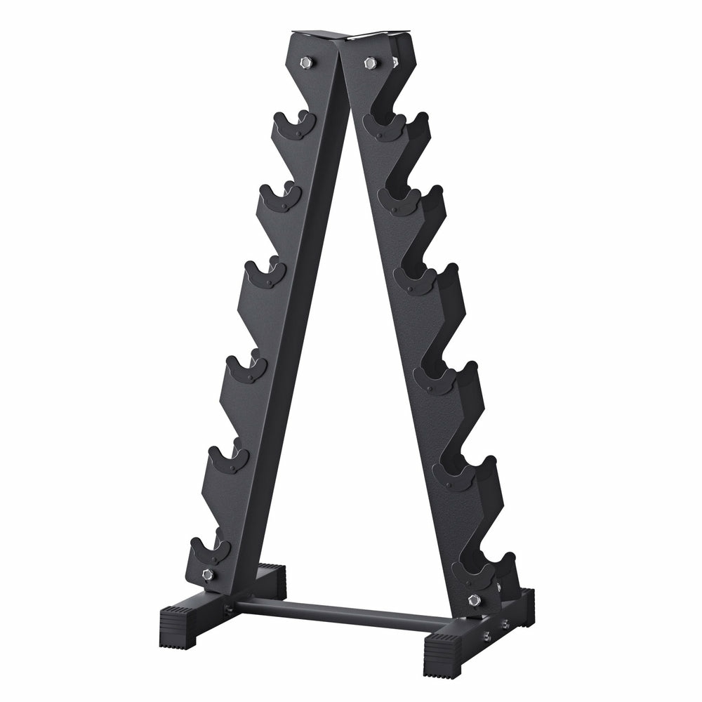 6-Tier 200Kg A-Frame Dumbbell Rack Stand Home Gym Dumbbell Racks