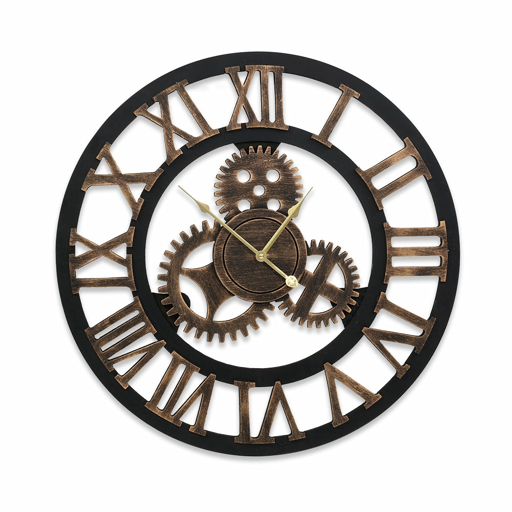 80Cm Steampunk Wall Clock Decor