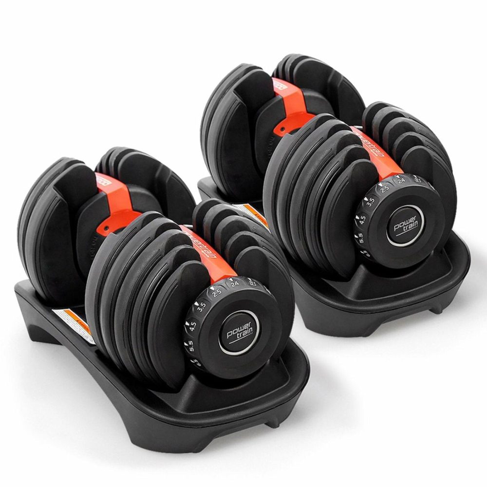 Adjustable 15 Weight Dumbbell Set Dumbbells