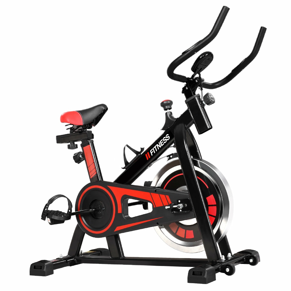 Adjustable Bike W/ Lcd Monitor & Padded Seat Exercise Bikes