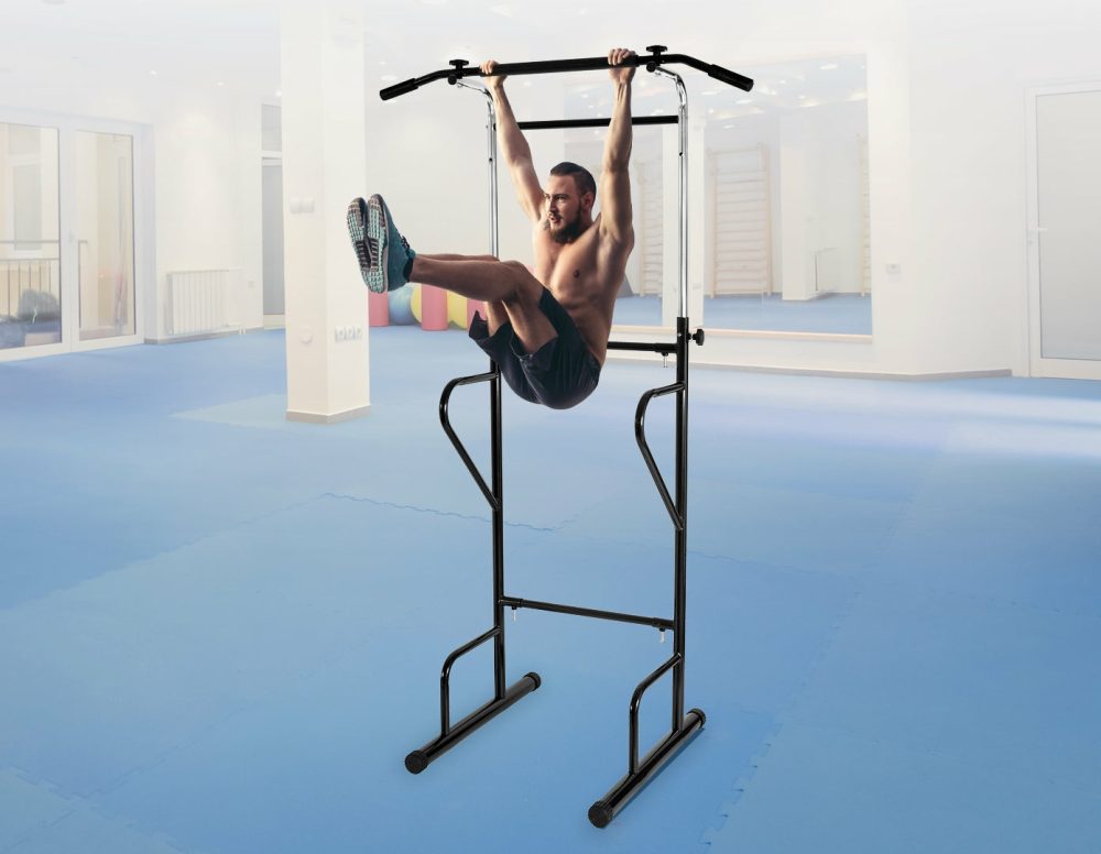 Adjustable Multi-Level Power Tower Dip Pull Up Station Fitness Accessories