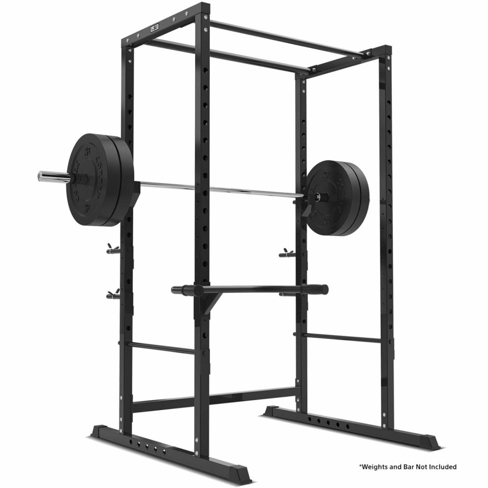 Adjustable Power Rack For Barbell Squats Barbells