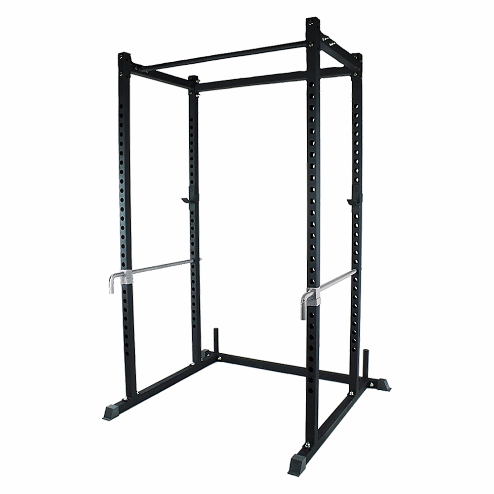 Adjustable Steel Power Rack Squat Cage With Chin-Up Bar Fitness Accessories