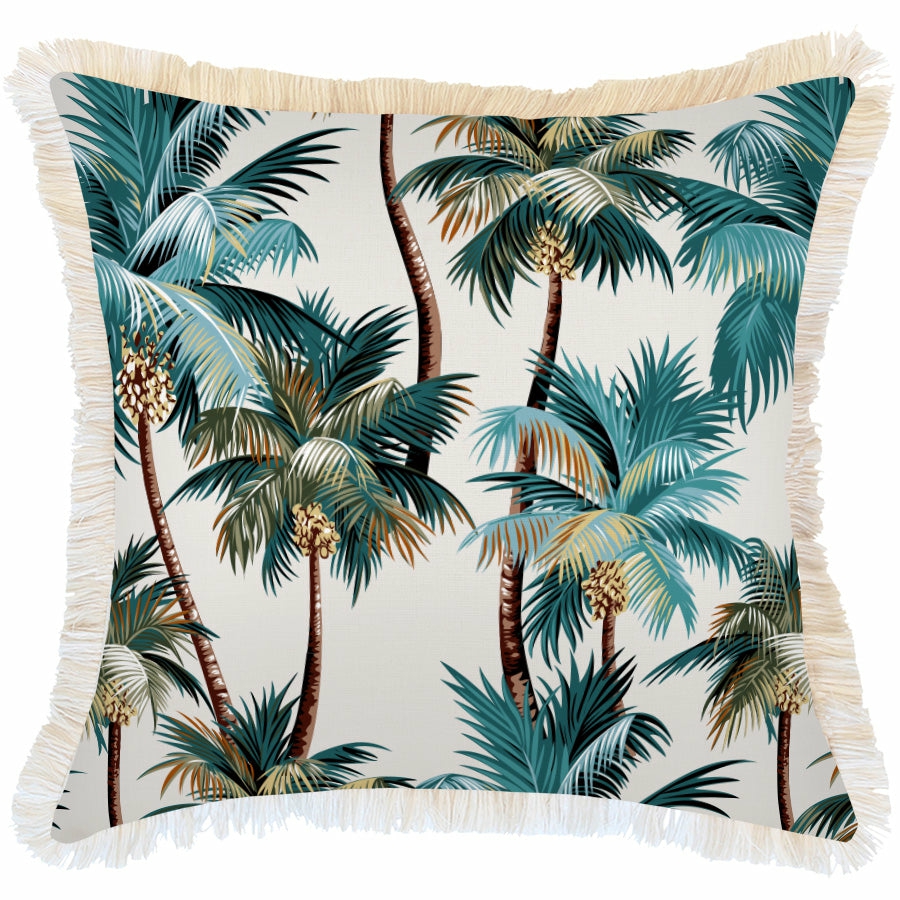 Coastal Fringe Cushion Cover Bedding