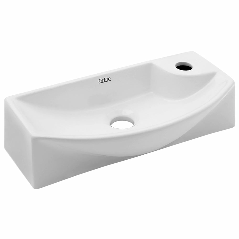 Compact Crystalline Ceramic Basin Ceramic Vanity Sinks