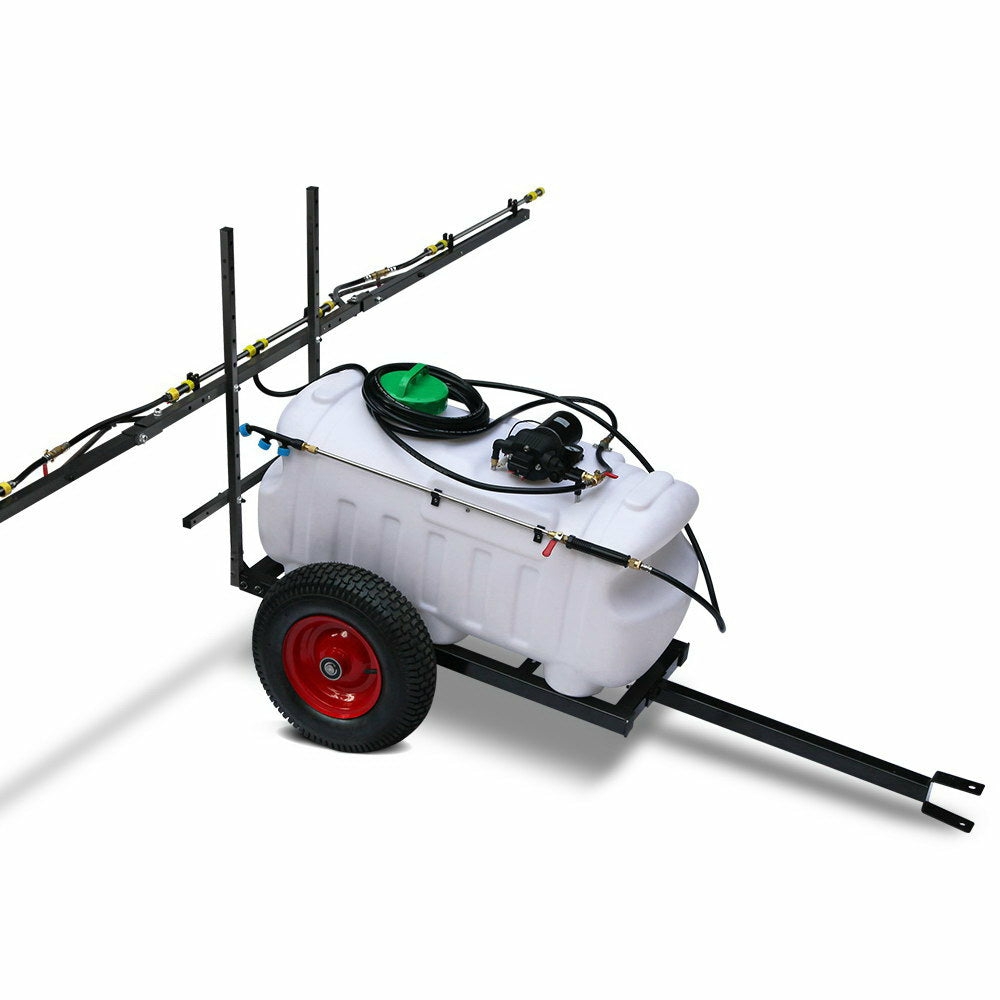 Durable 100L Weed Sprayer Trailer With 3M Boom Garden & Accessories