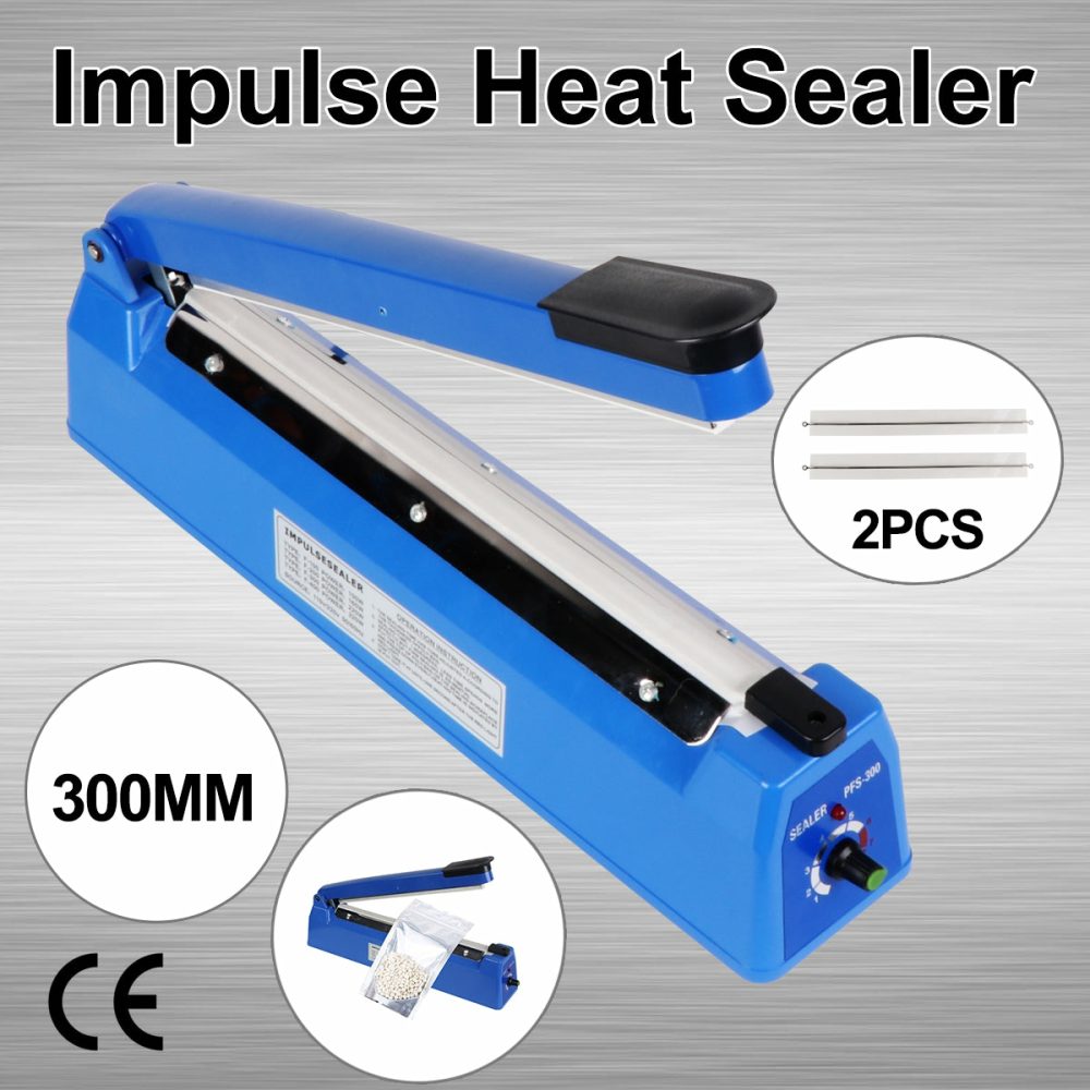 Durable 300Mm Metal Impulse Heat Sealer Homwares