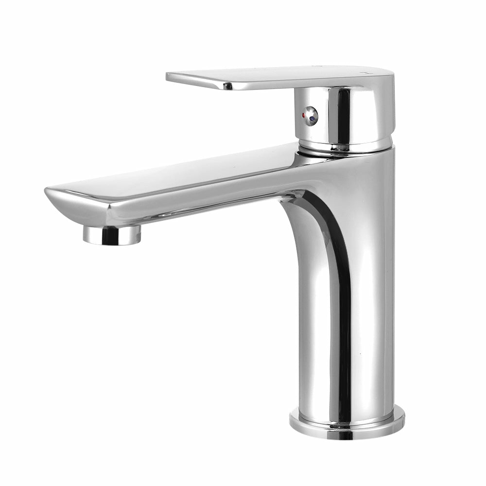 Durable Brass Bathroom Basin Mixer Tap Chrome Finish Basin Mixer Taps