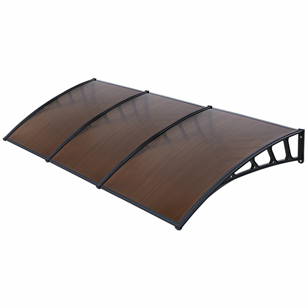 Durable Polycarbonate Window Door Awning 1.5X3M Awnings