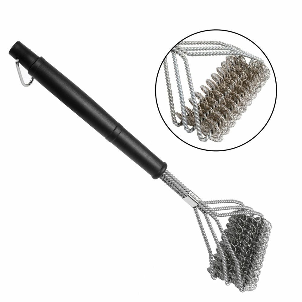 Ergonomic 42Cm Barbeque Brush BBQs