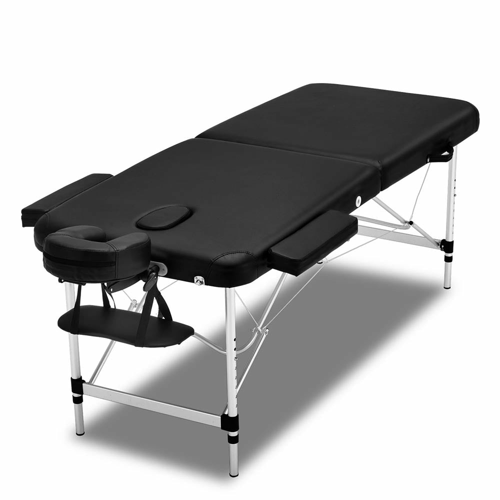 Extra Wide Portable Massage Table 75Cm Aluminium Health & Beauty