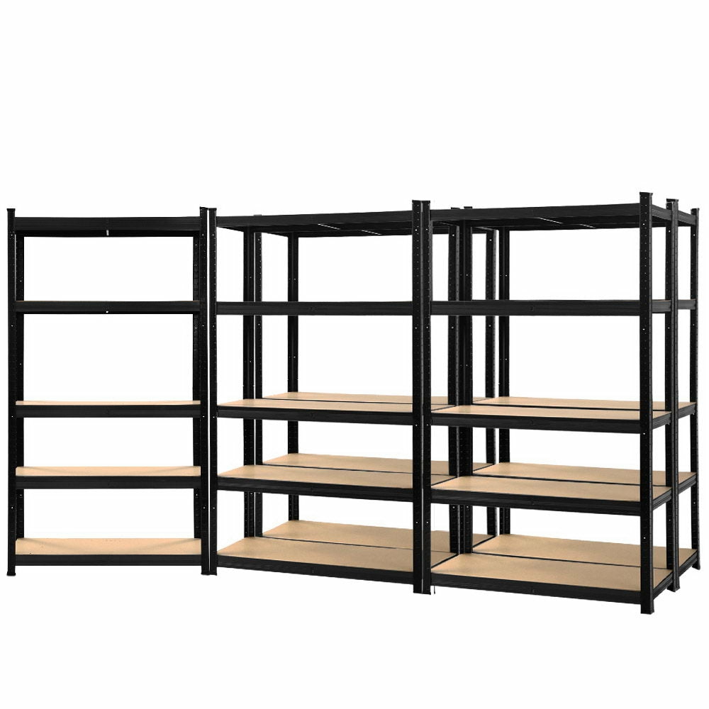 Heavy-Duty Adjustable Garage Shelving Rack 5 Sets Homwares