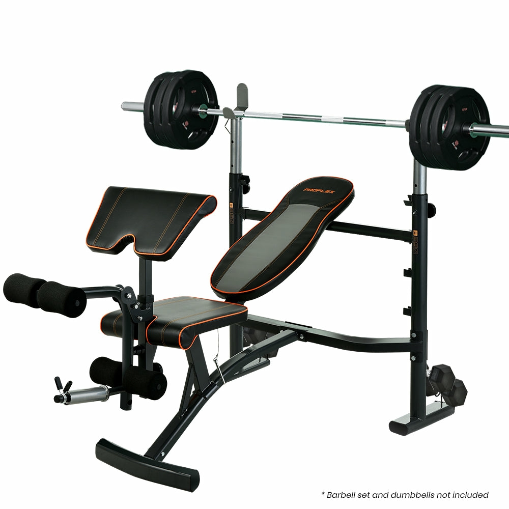 Heavy-Duty Adjustable Gym Weight Bench 200Kg Capacity Sports & Fitness