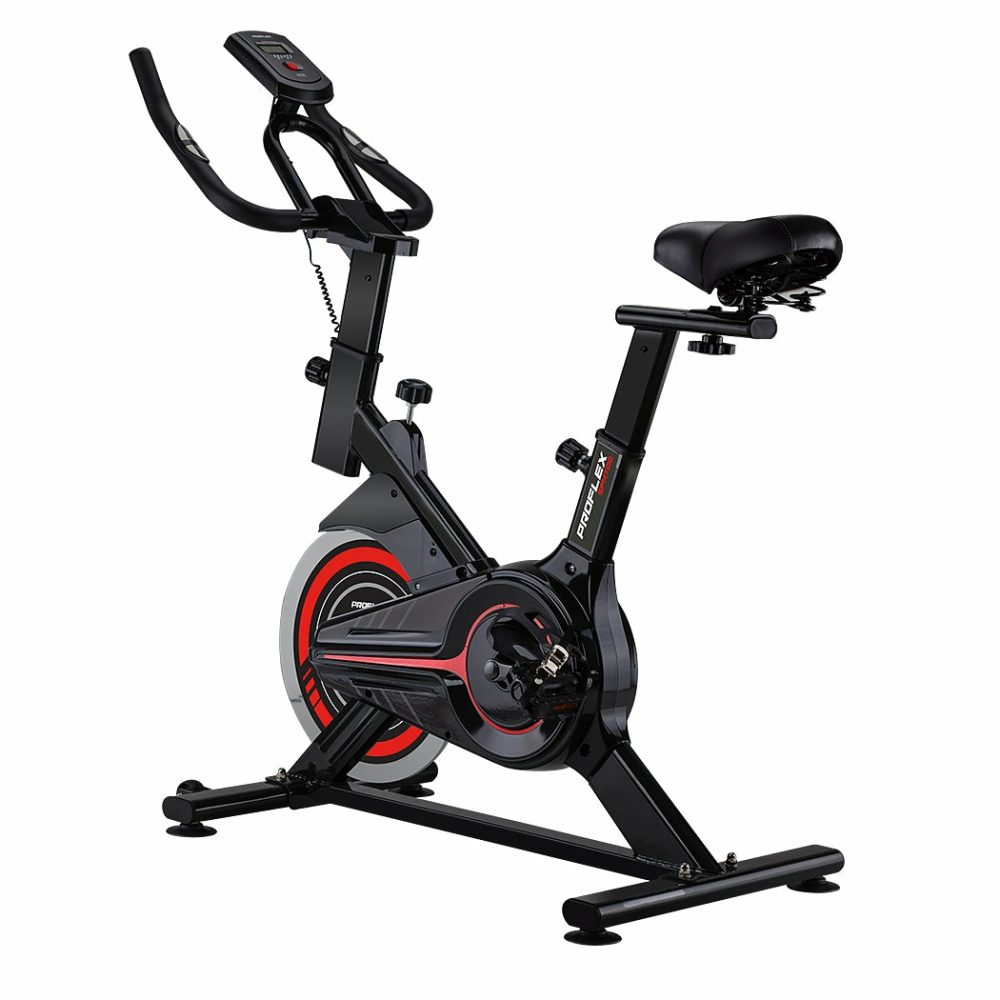 Heavy Flywheel Bike W/ Lcd Display & Phone Holder Exercise Bikes