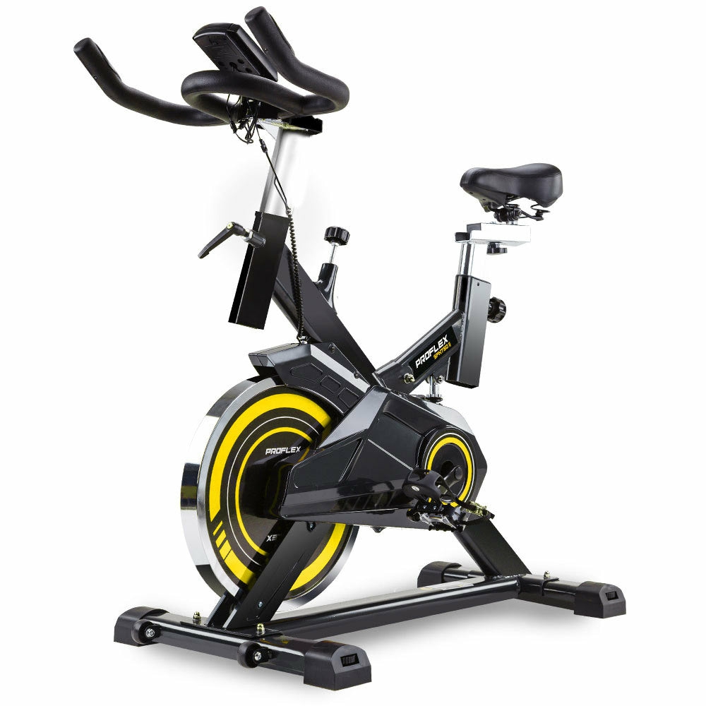 Heavy Flywheel Bike With Lcd Console Exercise Bikes