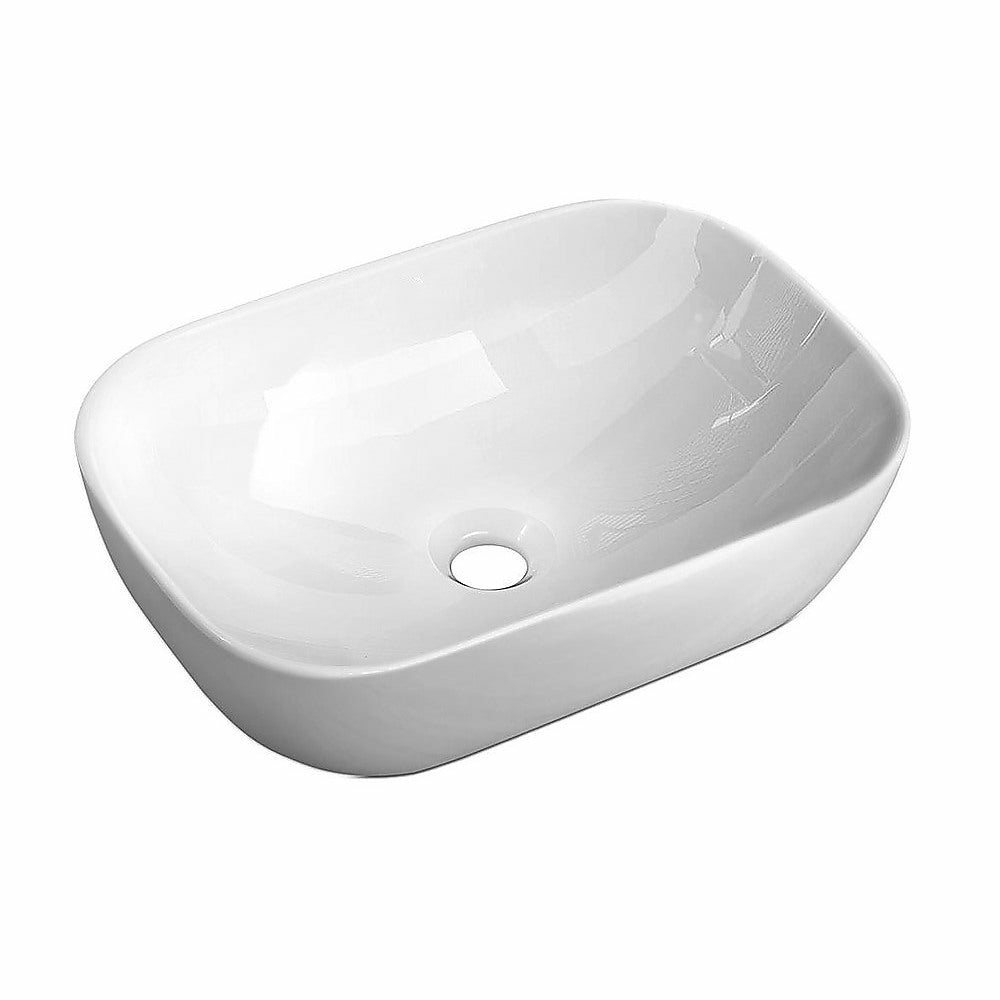 High-Gloss Oval Ceramic Vanity Sink With Anti-Splash Ceramic Vanity Sinks