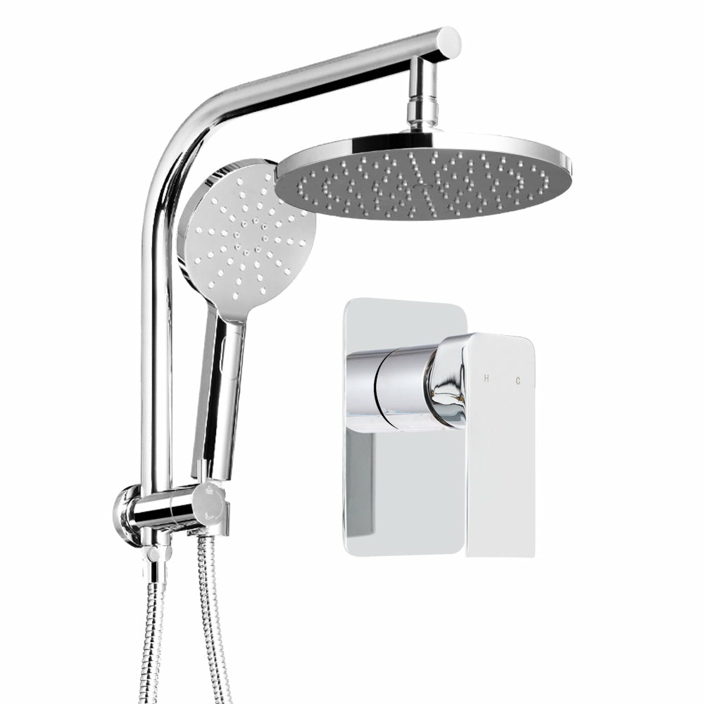 High Pressure Brass Rain Shower Head Set Fixtures