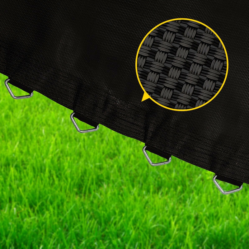 High-Strength 8Ft Round Trampoline Mat With 8-Row Stitching Up-Shot Sport Activities