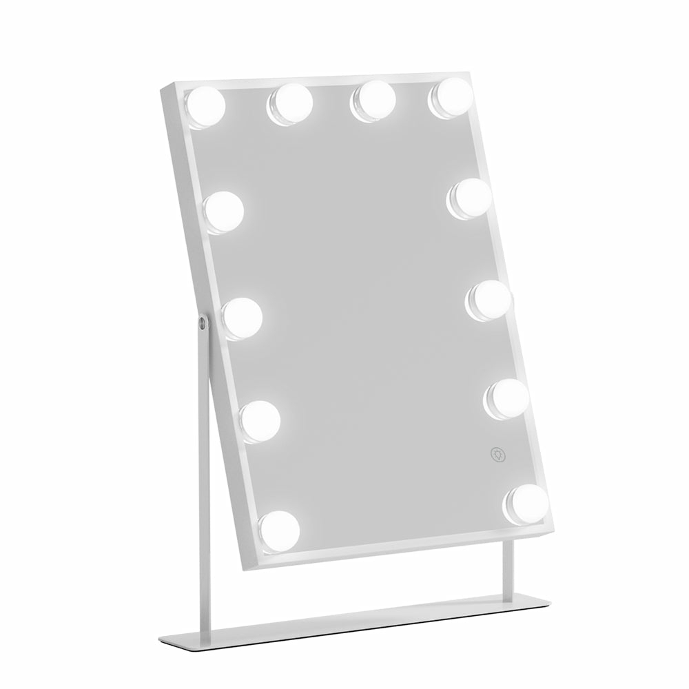 Led Bluetooth Makeup Mirror 30X40Cm 12 Bulbs By Health & Beauty