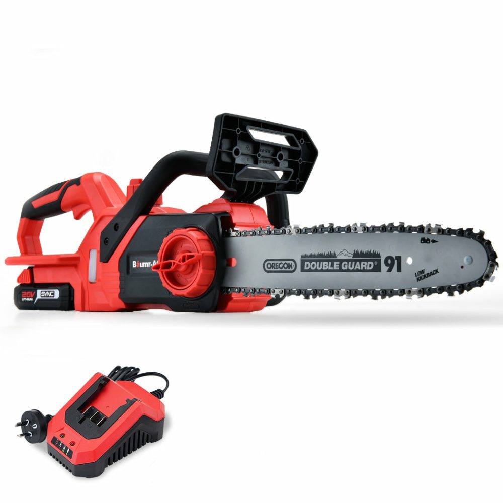 Lightweight 20V Cordless Chainsaw 10″ Oregon® Auto-Lube Garden & Accessories