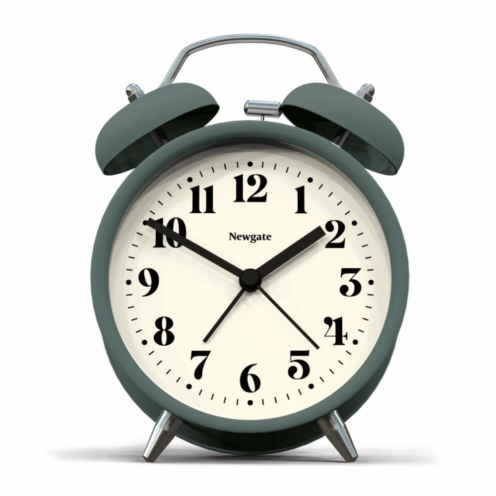 Matt Green Silent-Sweep Alarm Clock Decor