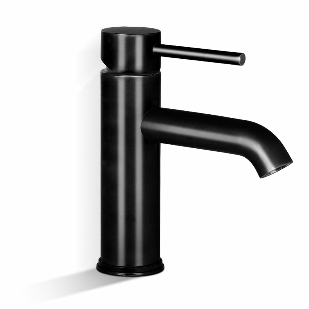 Matte Black Brass Bathroom Basin Mixer Tap 35Mm Basin Mixer Taps