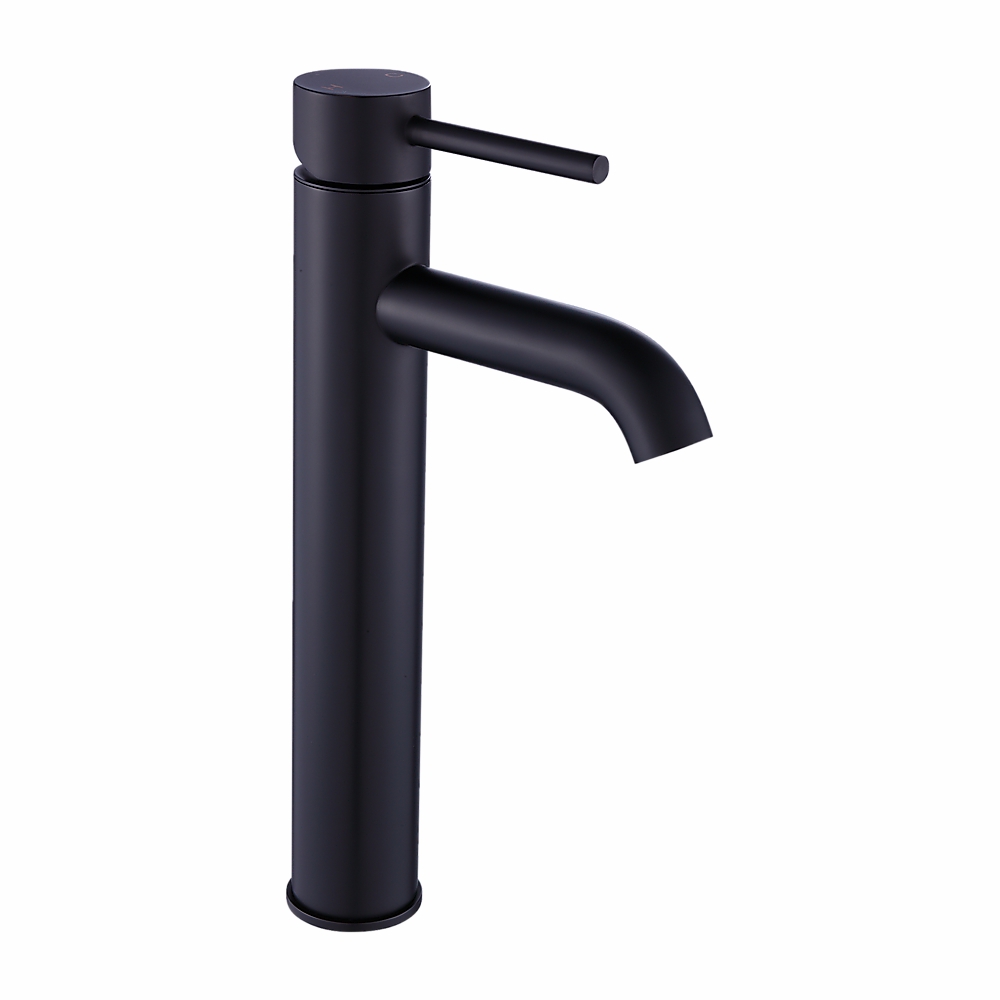 Matte Black Tall Basin Mixer Tap Faucet Basin Mixer Taps