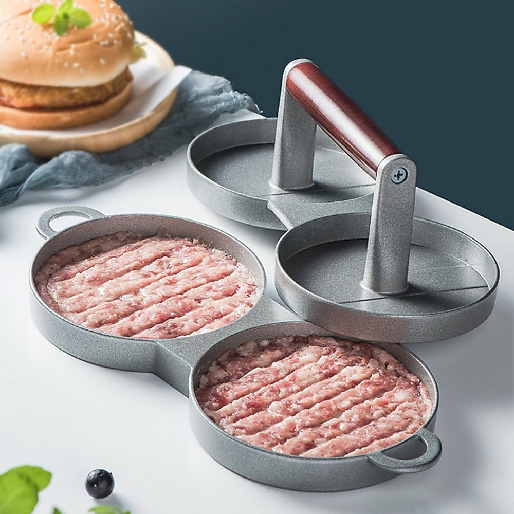 Non-Stick Double Burger Press BBQs