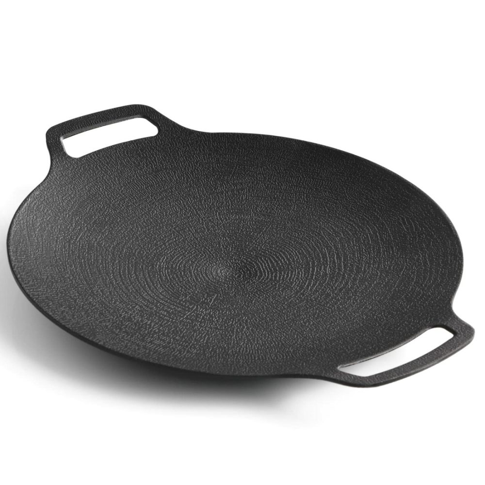 Nonstick 40Cm 6 Layer Korean Bbq Grill Pan Induction Safe BBQs