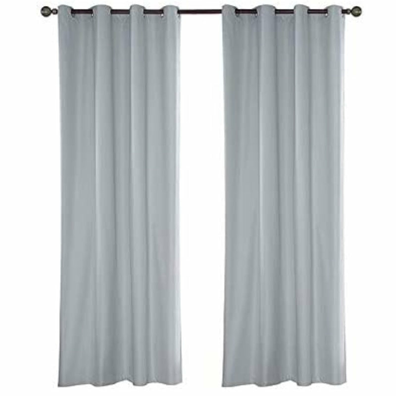 Portable Blackout Blinds Curtain Detachable Set Of 2 Curtains