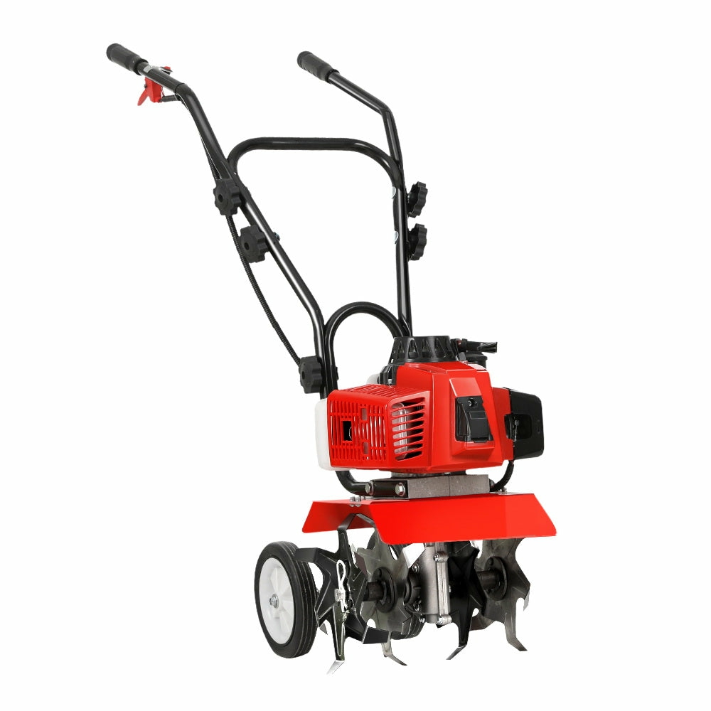 Powerful 88Cc Petrol Garden Tiller Cultivator 6 Blades Garden & Accessories