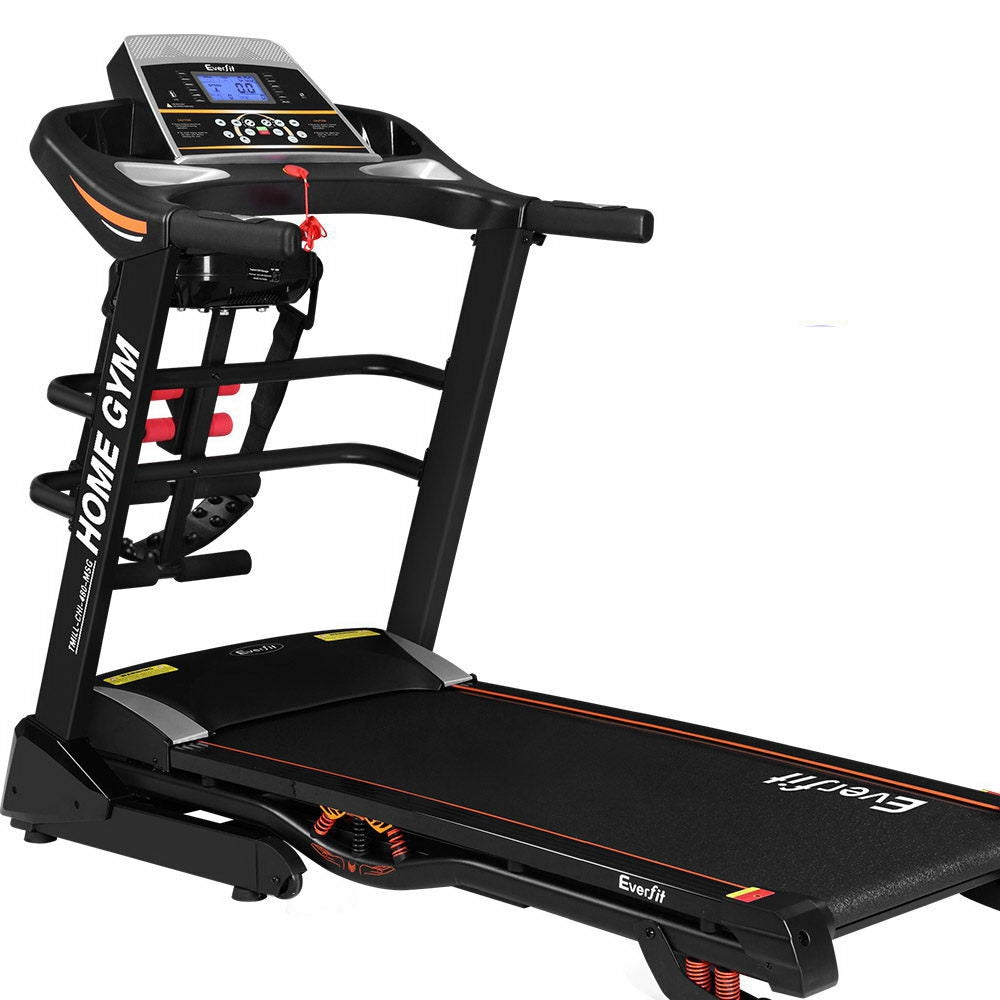 Powerful Electric Treadmill W/ Massager & Dumbbells Dumbbells