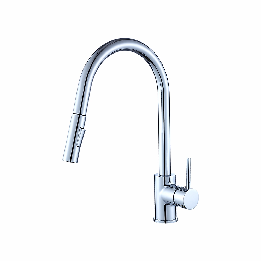 Pull-Out Kitchen Mixer Tap Fixtures