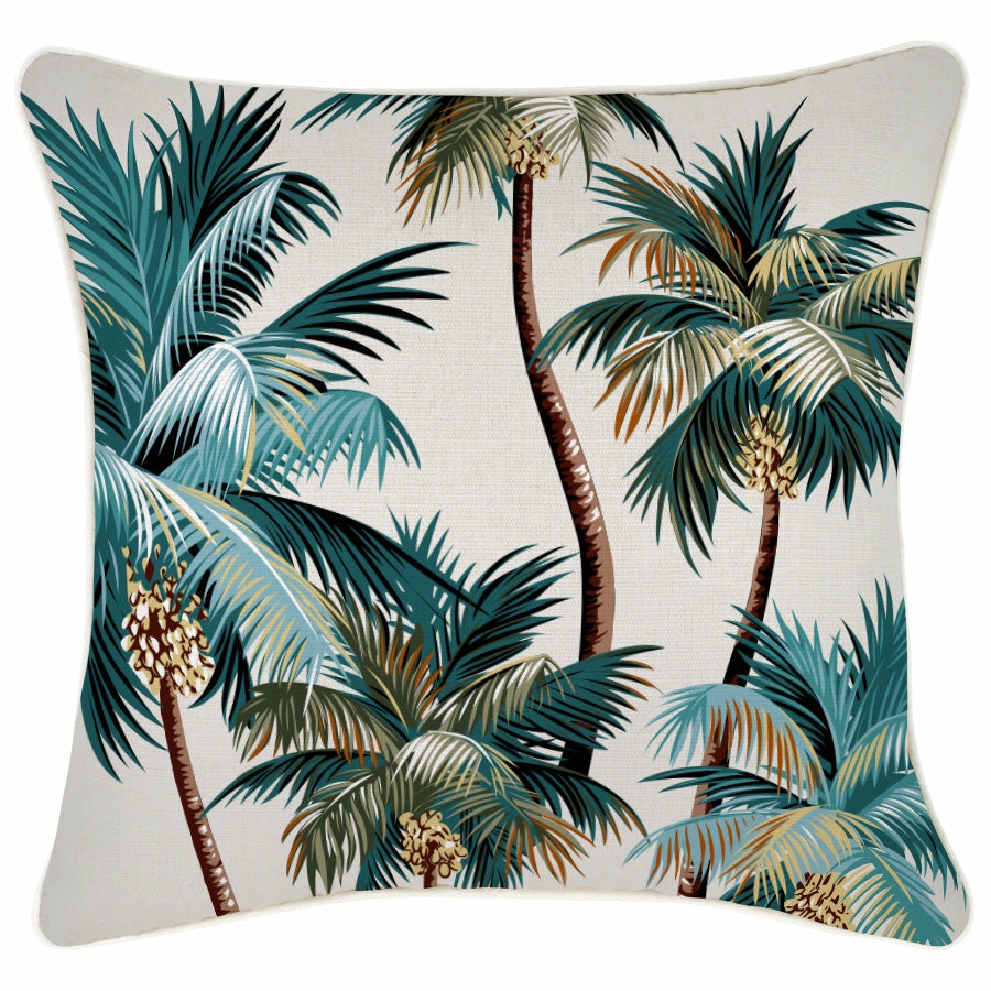 Soft Water-Resistant Palm Trees Cushion Cover 45Cm X 45Cm Bedding