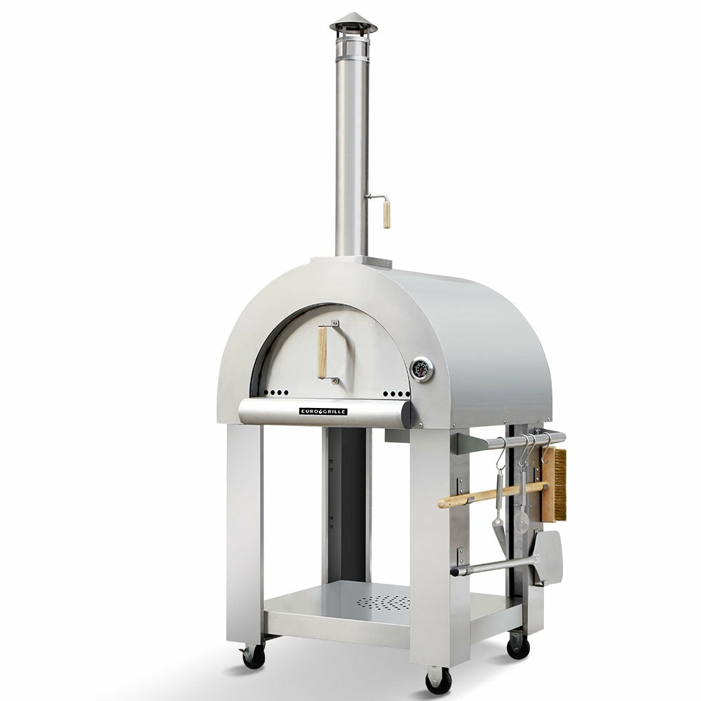 Stainless Steel Woodfired Pizza Oven BBQs