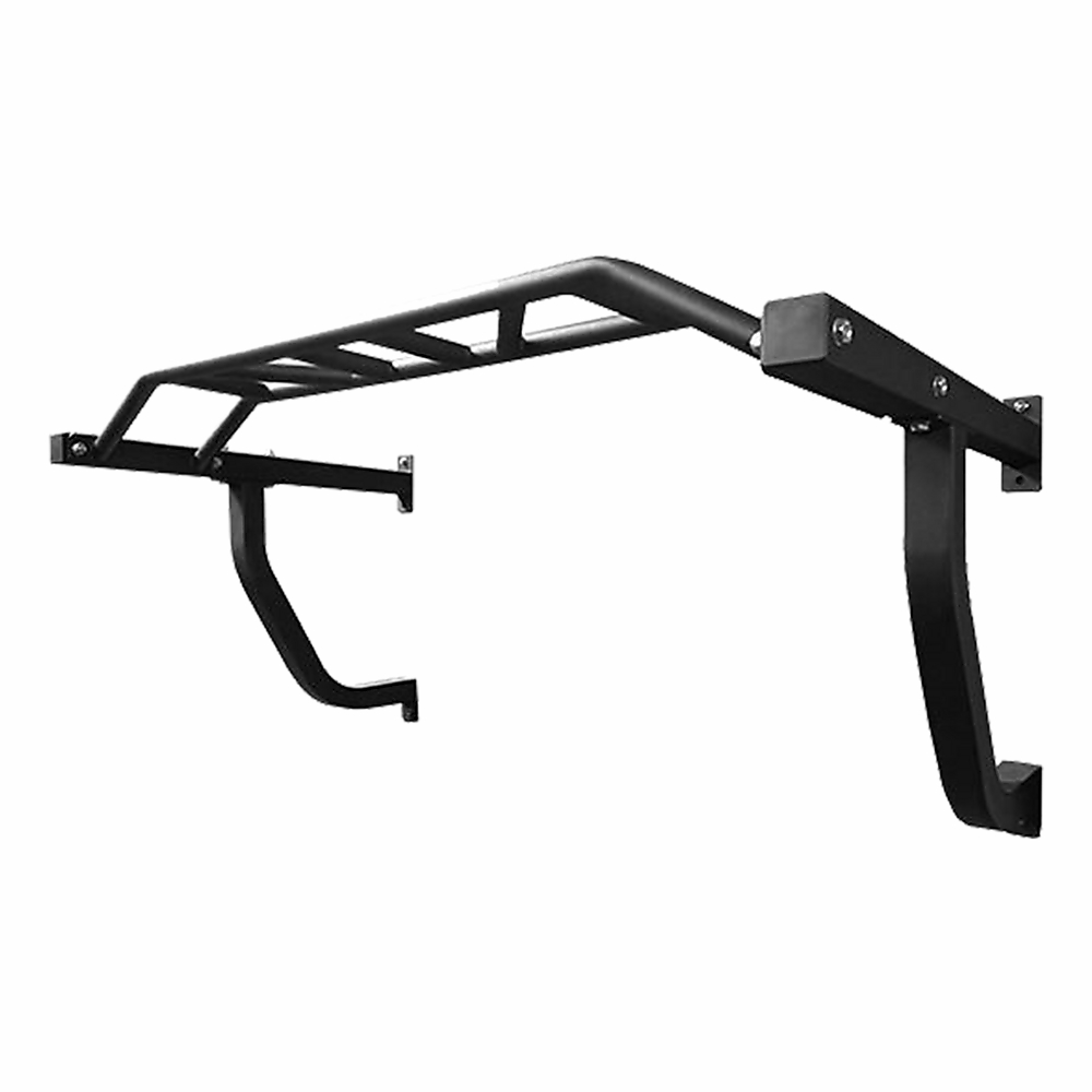 Sturdy Wall Mounted Multi Grip Chin Up Bar Fitness Accessories