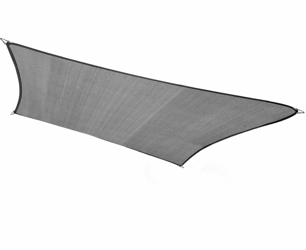 Uv Blocking Breathable Rectangular Shade Sail 3X5M Grey Garden & Accessories