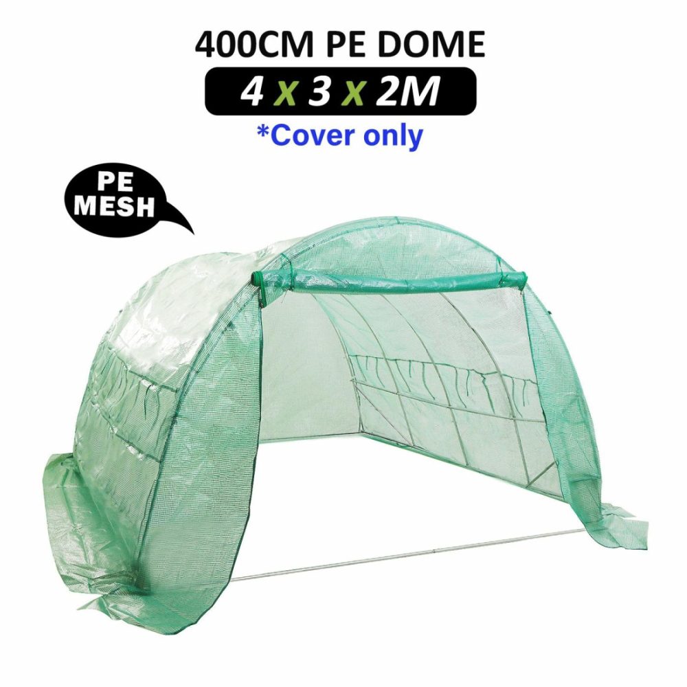 Uv Resistant Pe Greenhouse Cover Dome Tunnel 400Cm Garden & Accessories