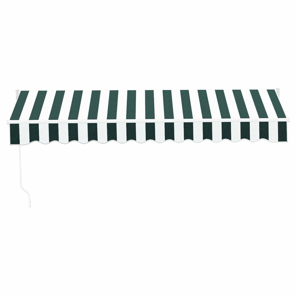 Uv-Resistant Retractable Folding Arm Awning 3X2.5M Awnings