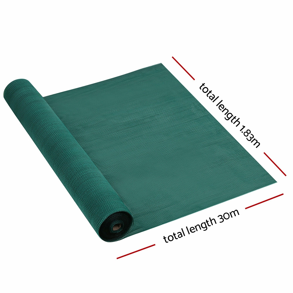 Uv-Stabilized 30% Shade Cloth 1.83X30M Heavy Duty Garden & Accessories