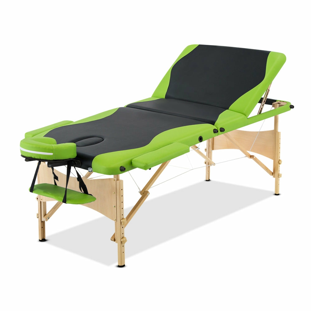 Adjustable Wooden Portable Massage Table Health & Beauty